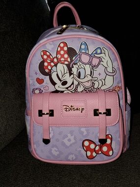 Wondapop Disney Pink and Lavender Minnie & Daisy Mini Backpack
